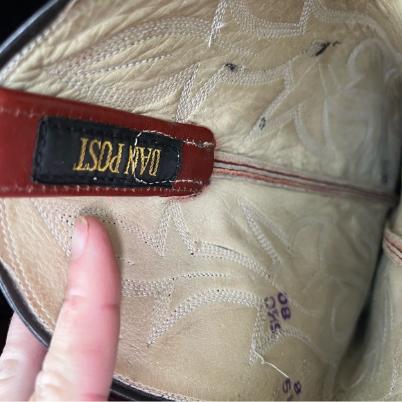 Beautiful Vintage Dan Post high top boots - Picture 5 of 7